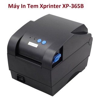 Máy in mã vạch Xprinter XP365B giá rẻ, vô cùng tiện ích cho shop bán online
