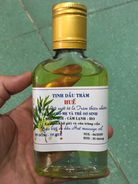 Tinh dầu tràm Huế dung tích 100ml cho em bé