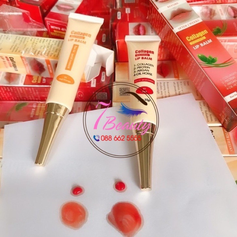 [Combo 5Tuýp]Dưỡng Môi Kích Màu Nhanh Lip Balm Phun Xăm Thẩm Mỹ