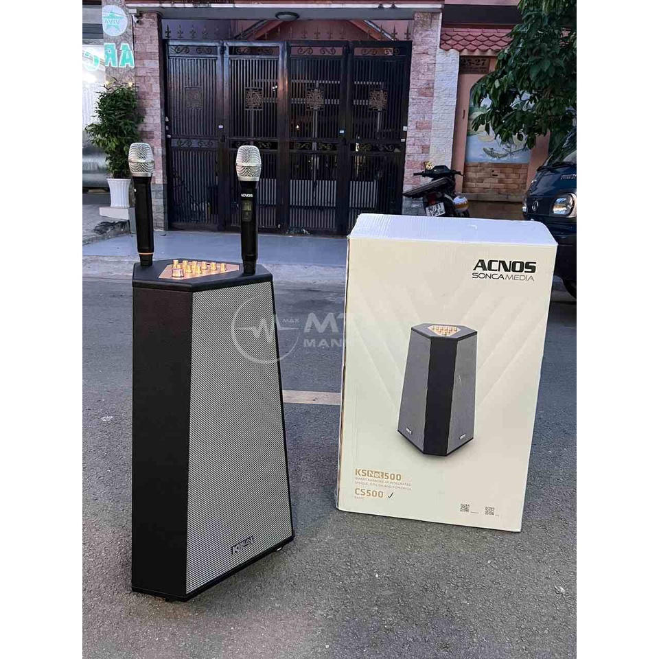 Loa tháp karaoke Acnos Cs500 - Mẫu loa 360 mới HOT nhất 2022. Âm thanh mạnh mẽ uy lực tiếng ca hay - di động thuận tiện