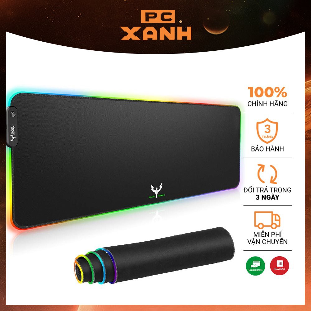 Bàn di chuột RGB gaming lớn dài đẹp giá rẻ khổ 300x800x4mm Designed by Asus