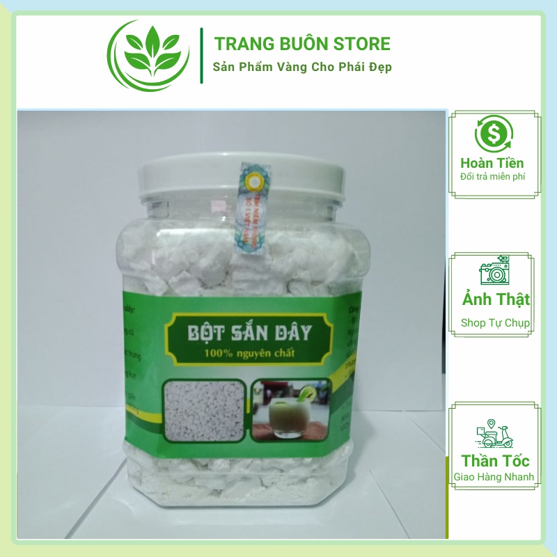 Bột sắn dây thanh nhiệt giải rượu hỗ trợ tiêu hóa làm sáng làn da MICALATE hộp 500gr BS1