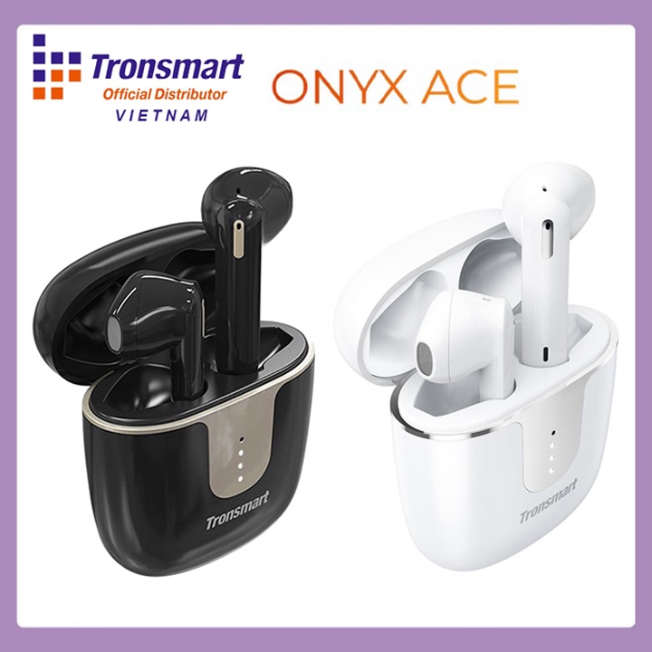 Tai Nghe Bluetooth Tronsmart Onyx Ace TWS Không Dây 5.0 Chống Nước IPX5 Tích Hợp Công Nghệ Qualcomm APTX Hủy Tiếng ỒN