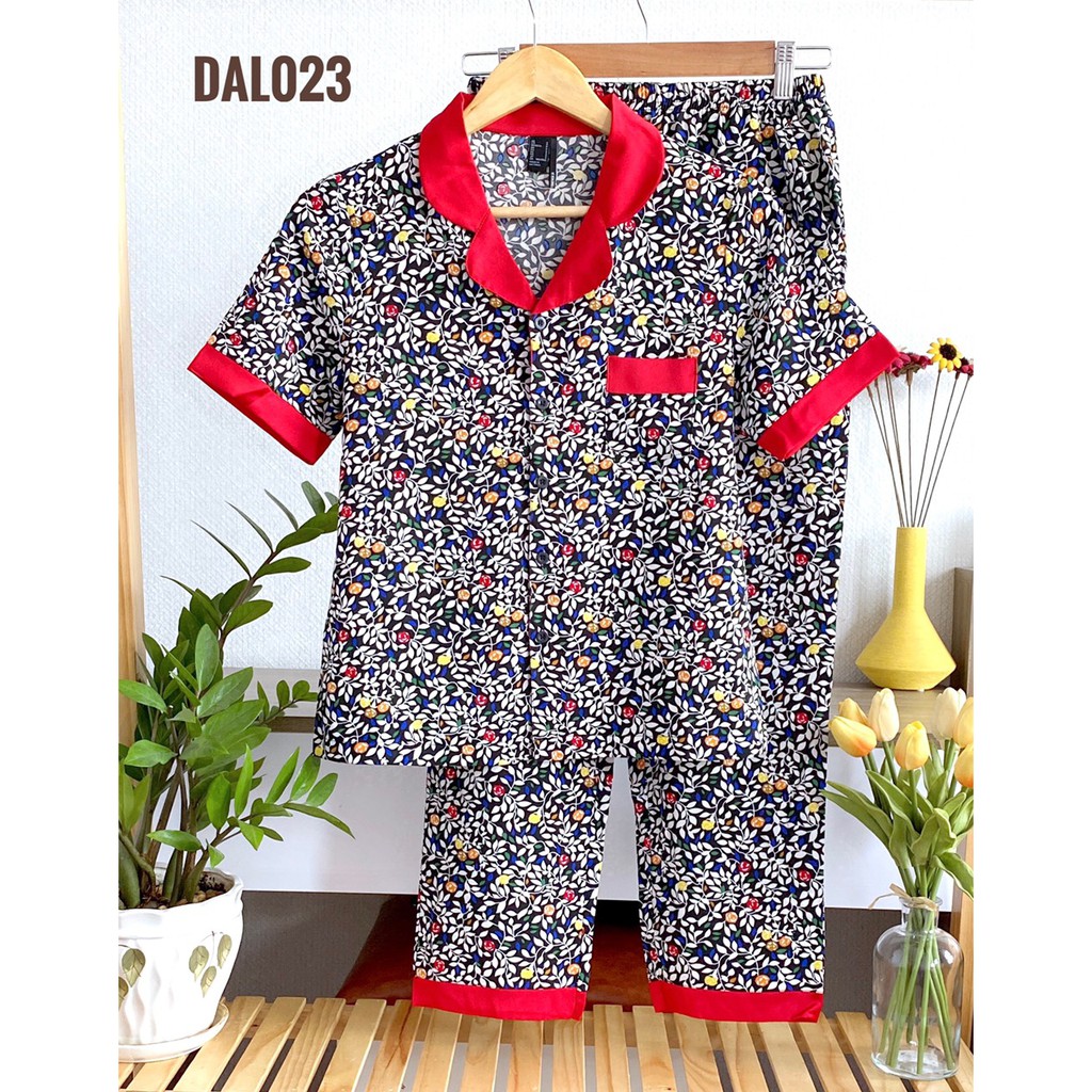 [ẢNH THẬT] Đồ Bộ Mặc Nhà Dài Pijama Nữ Xinh Xắn