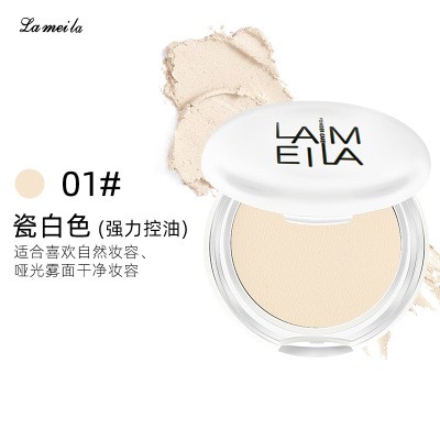 Phấn phủ kiềm dầu Lameila Make Up 5073,phấn nền dạng nén độ bám cao cho da hồng hào,mịn màng,trắng sáng tự nhiên