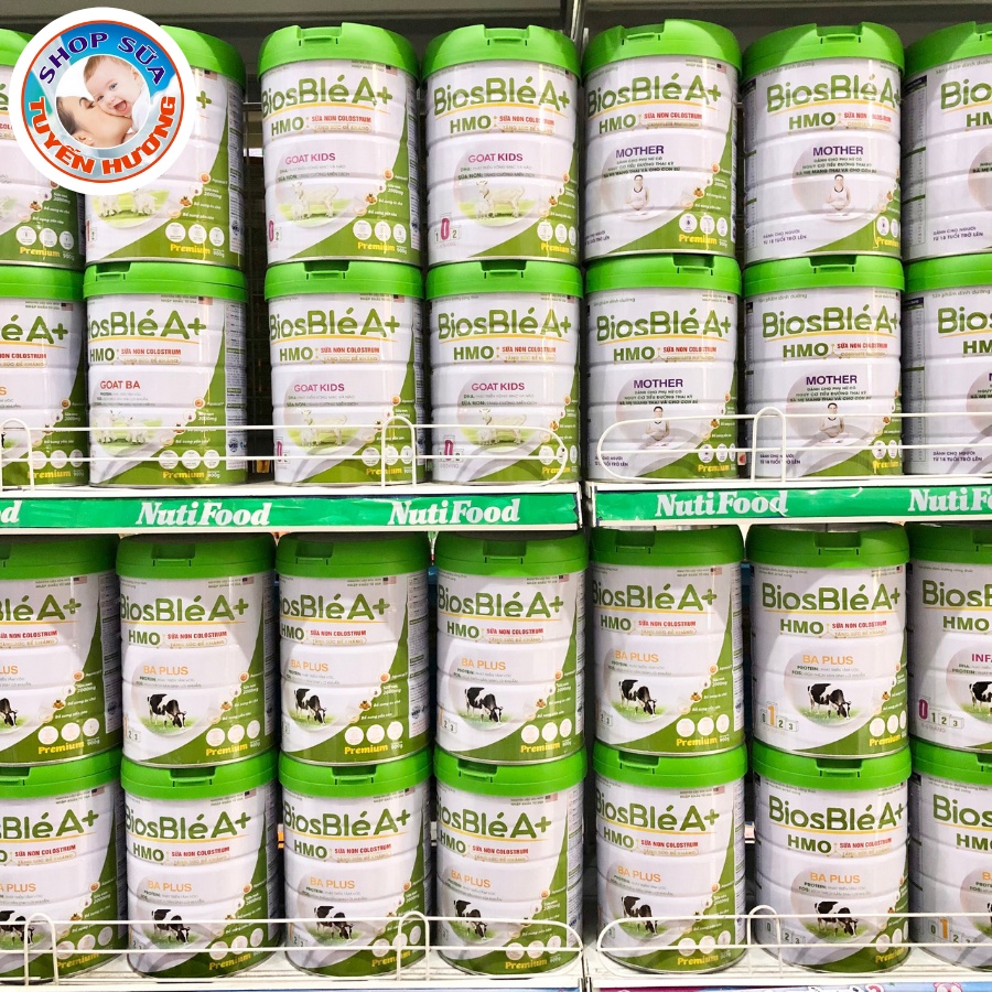 Sữa BiosBle A+ HMO số 0,1,2 900G, 400G - BioBle