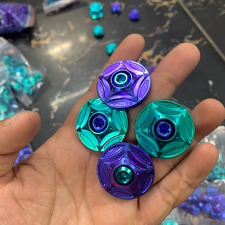 Gù tay lái titanium gr5 + tặng kèm ốc titan gr5