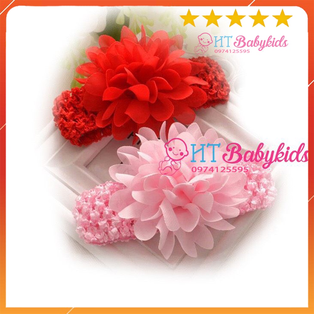 [ RẺ VÔ ĐỊCH ] Băng đô cho bé gái họa tiết hoa nhiều cánh