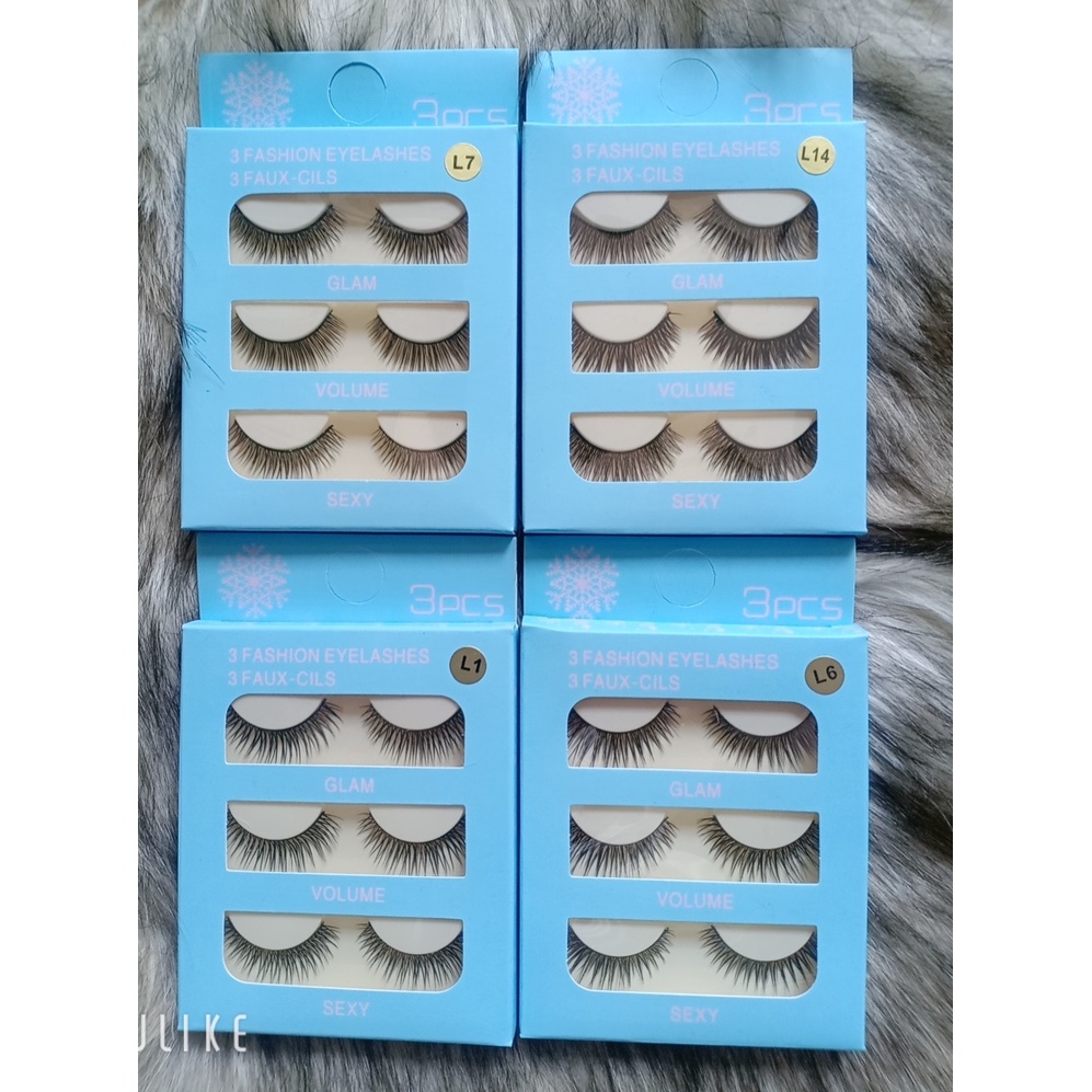 Hộp 3 Cặp Mi Chồn