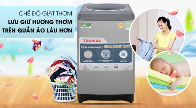 [ELHAL5 giảm 7% tối đa 1TR] Máy giặt Toshiba 8.2 kg AW-J920LV SB Mẫu 2019(Miễn phí giao tại HCM-ngoài tỉnh liên hệ shop)