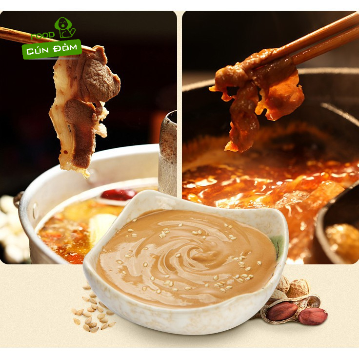 SIÊU SỐC Sốt chấm lẩu đậu phộng Haidilao 120g