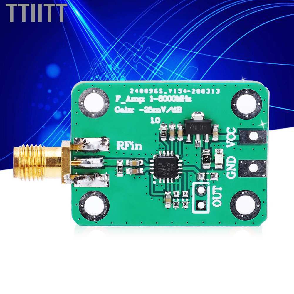 Bảng Mạch Phát Hiện Sóng Điện Tử Tutit Ad8318 1 8000mhz Rf