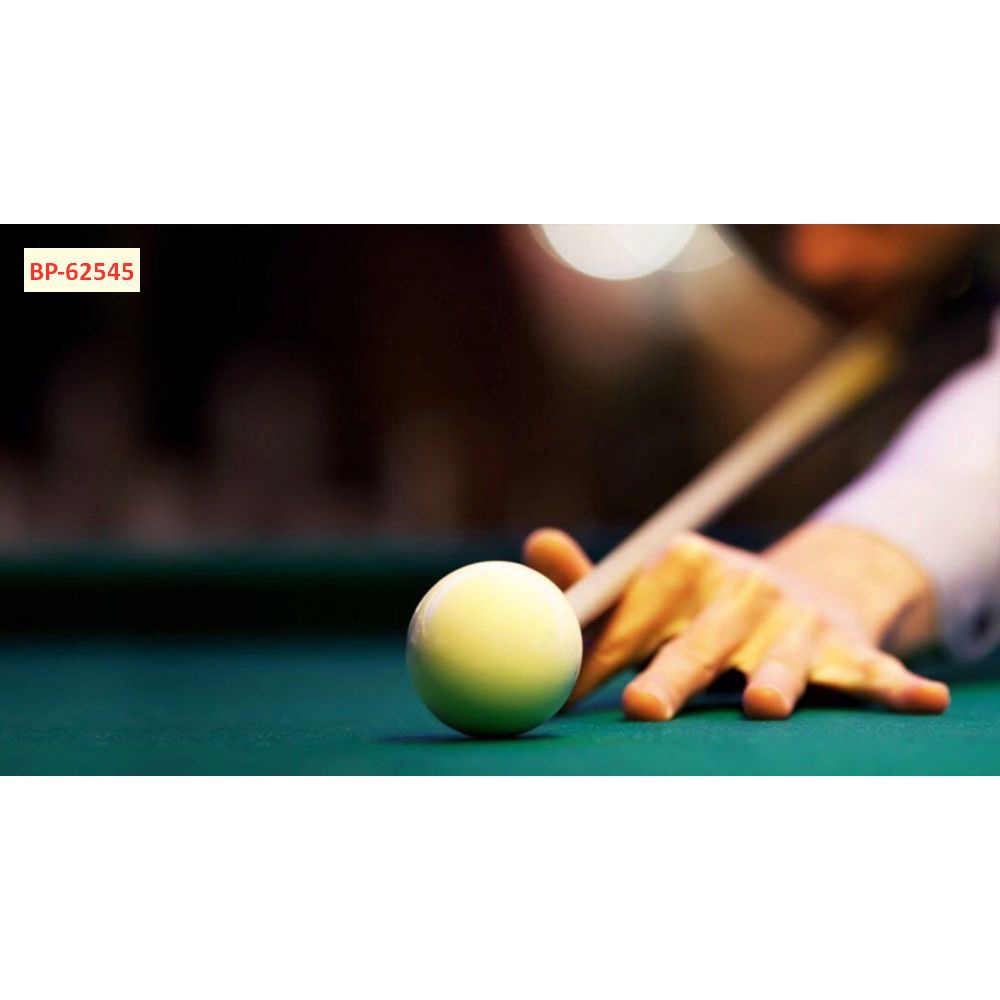 Tranh Club bida vải lụa 3D dán tường cao cấp, Tặng keo và dụng cụ dán tự thi công đơn giản, nhanh gọn, sạch sẽ.