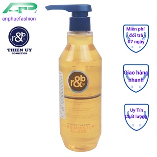Gel dưỡng thảo dược bóng tóc tạo kiểu mềm cung cấp độ ẩm cho mái tóc R&B 450ml