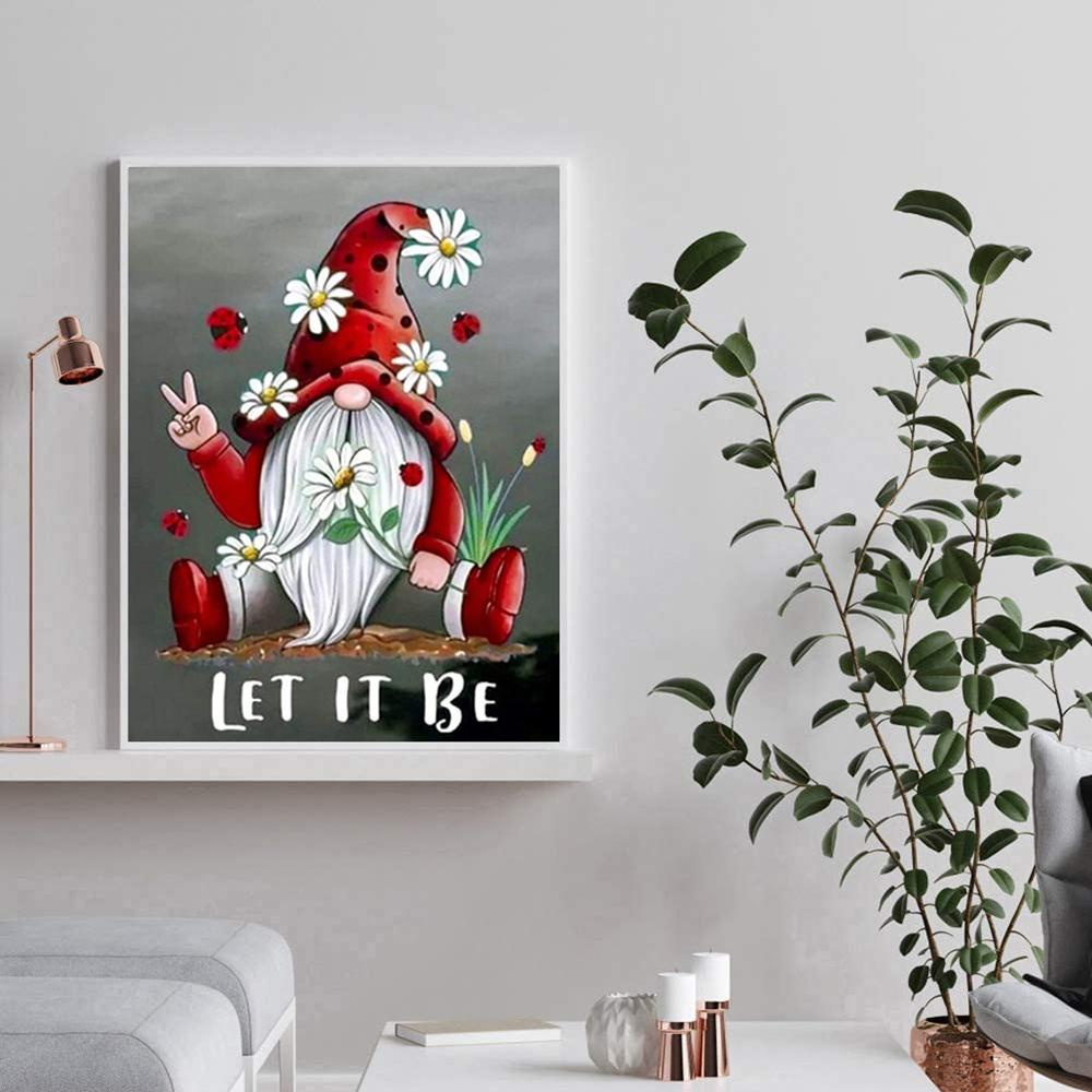Tranh Vẽ Hoạt Hình 5D Goblin 30x40cm|Mũi Khoan Tròn Toàn Diện Bằng Kim Loại Chuyên Dụng