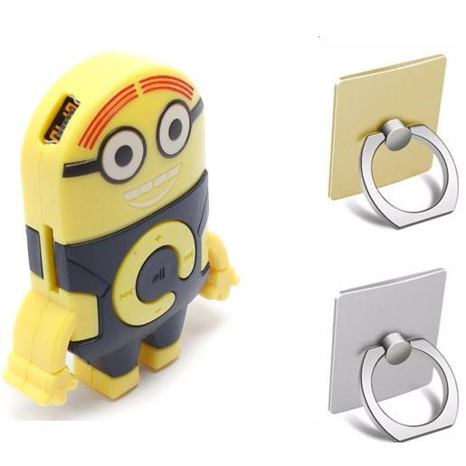 Máy nghe nhạc MP3 Minion + tặng giá đỡ điện thoai IRing