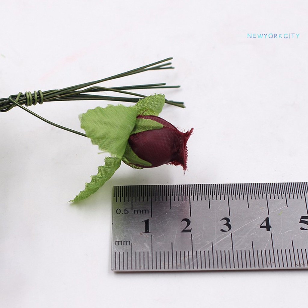 Set 12 Bông Hồng Nhân Tạo Dễ Uốn Cong 18 Màu