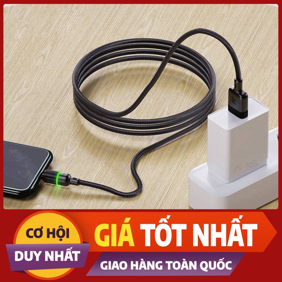 Dây cáp sạc nhanh 2.4A tự ngắt Lightning hiệu ROCK R10 data tốc độ cao 480 Mbps cho iPhone / iPad - Hàng chính hãng