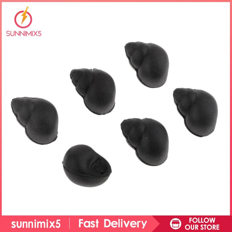 Set 15 Mồi Câu Cá Giả Hình Ốc Sên Màu Đỏ