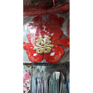 Chữ hỷ giấy hàng đẹp 2cái /bịch