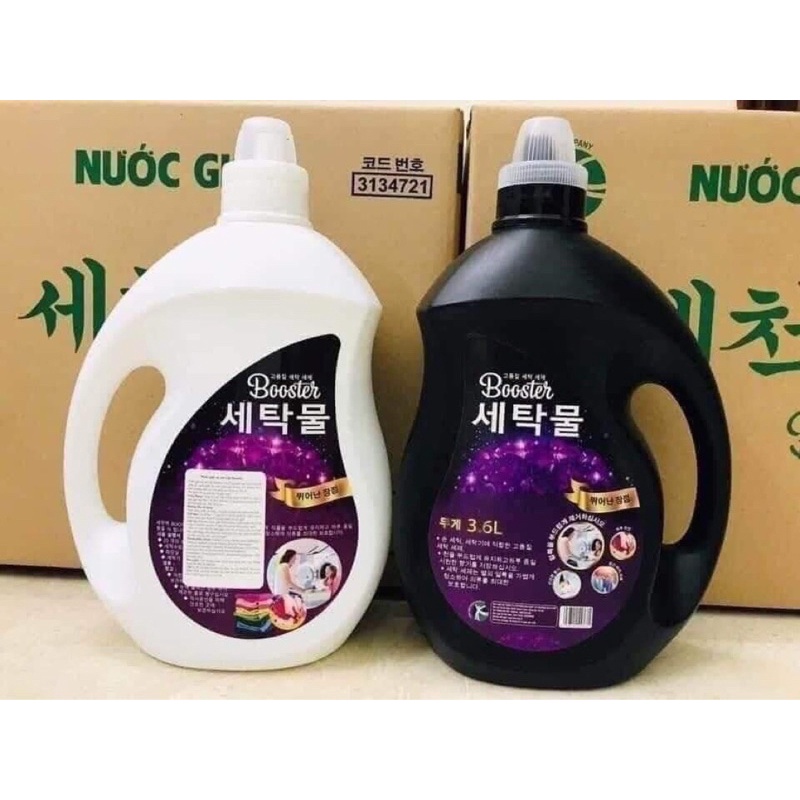 Nước giặt Booster Hàn Quốc can 3600ml