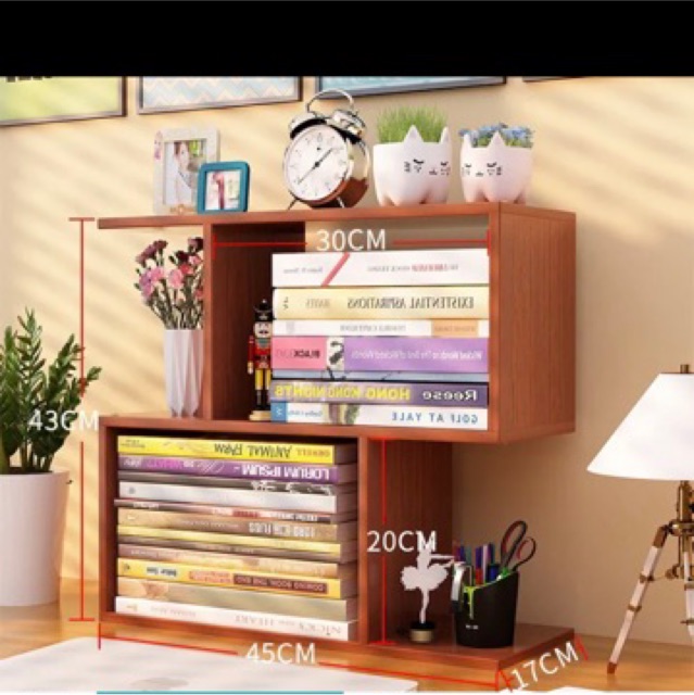 Giá sách để bàn ( có 2 mẫu ) tặng kèm 1 tuavit | BigBuy360 - bigbuy360.vn