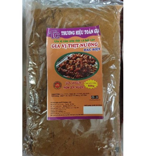 Gia vị thịt nướng toàn gia 500g