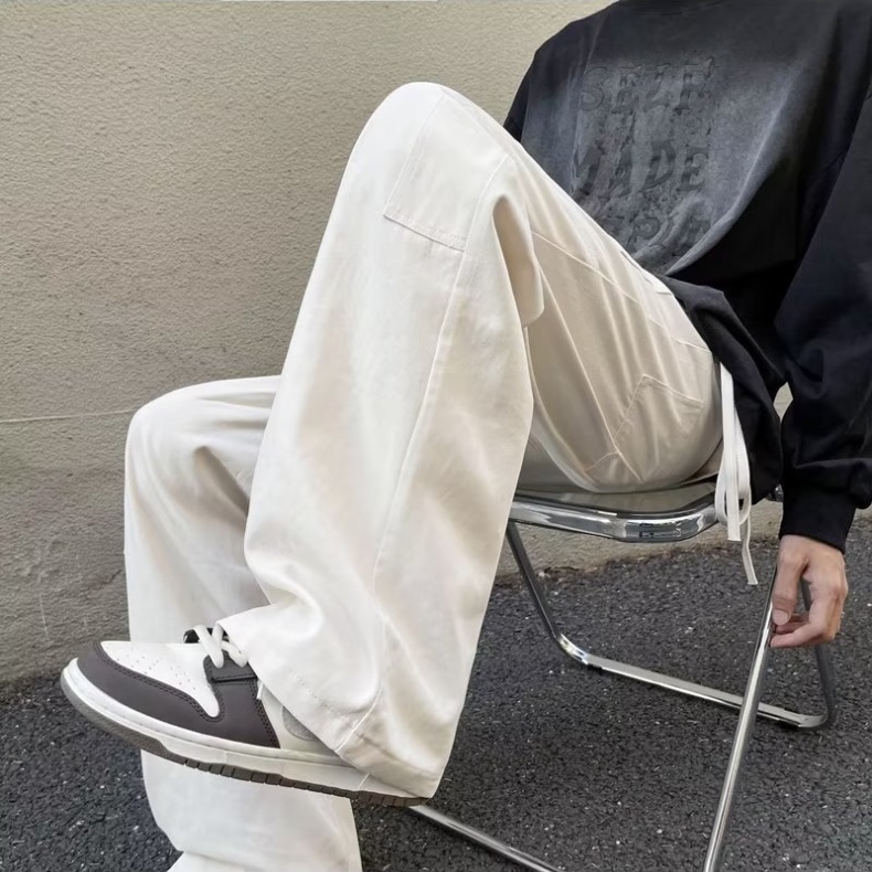 Quần ống rộng Phong Cách Hàn Quốc Thời Trang Cho Nam Và Nữ