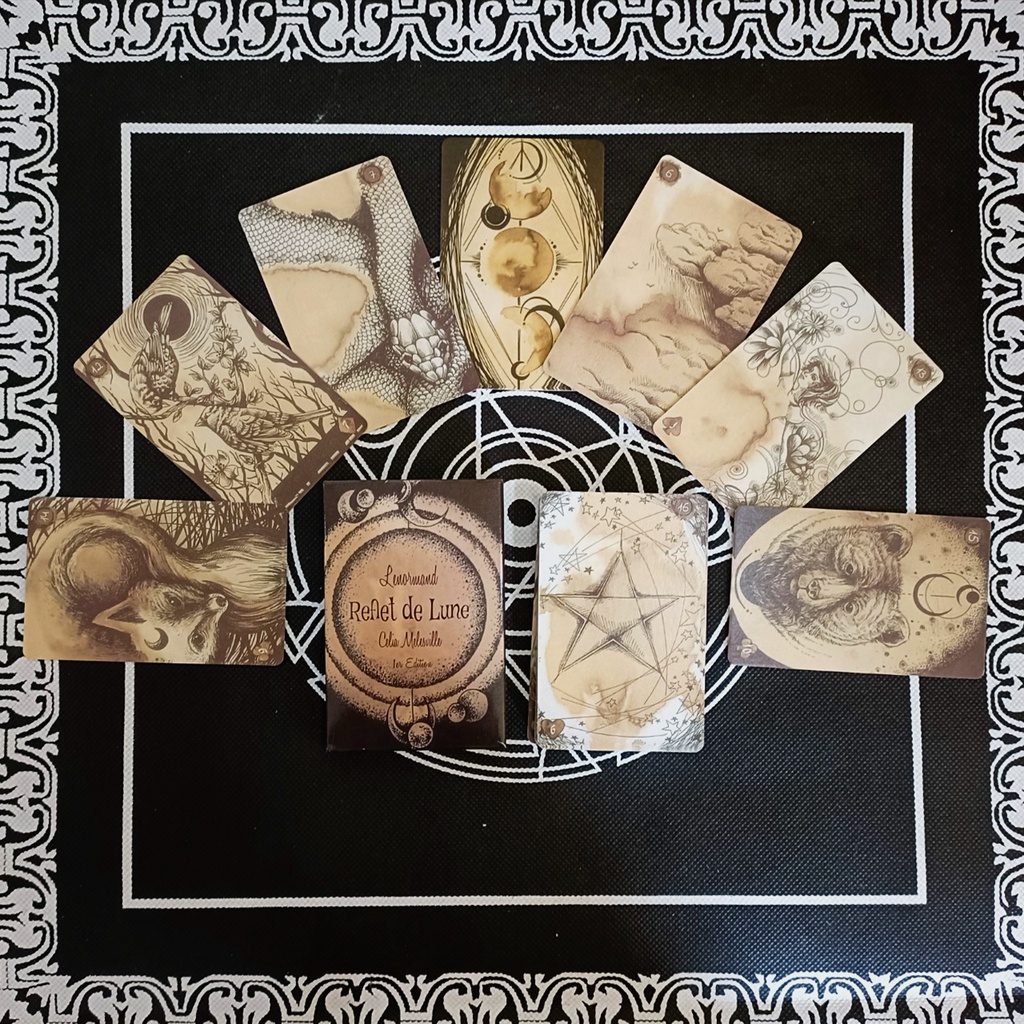 Bộ Bài Reflet De Lune Lenormand 40 Lá