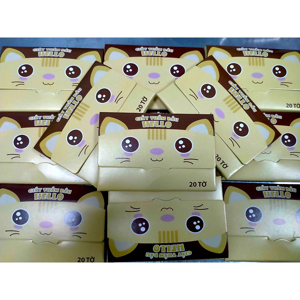 Giấy thấm dầu Hello gói 20 tờ | BigBuy360 - bigbuy360.vn