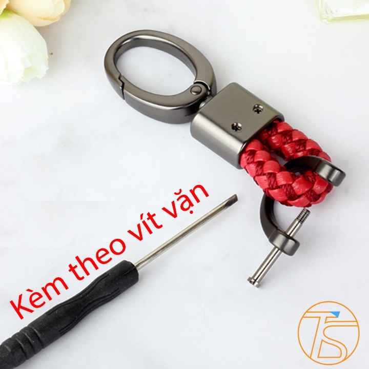 Móc Khóa Xe Máy, Xe Hơi Hình Móng Ngựa Sáng Bóng Cao Cấp Kèm Vít Vặn - Móc Chìa Khóa Làm Quà Tặng Sinh Nhật