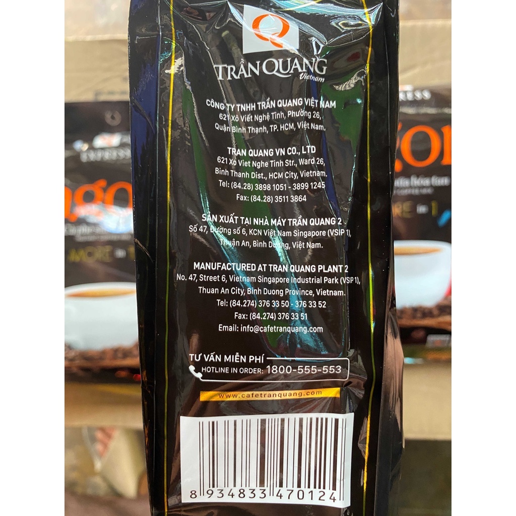 Cà Phê Sữa hòa tan Ngon MORE in 1 Trần Quang