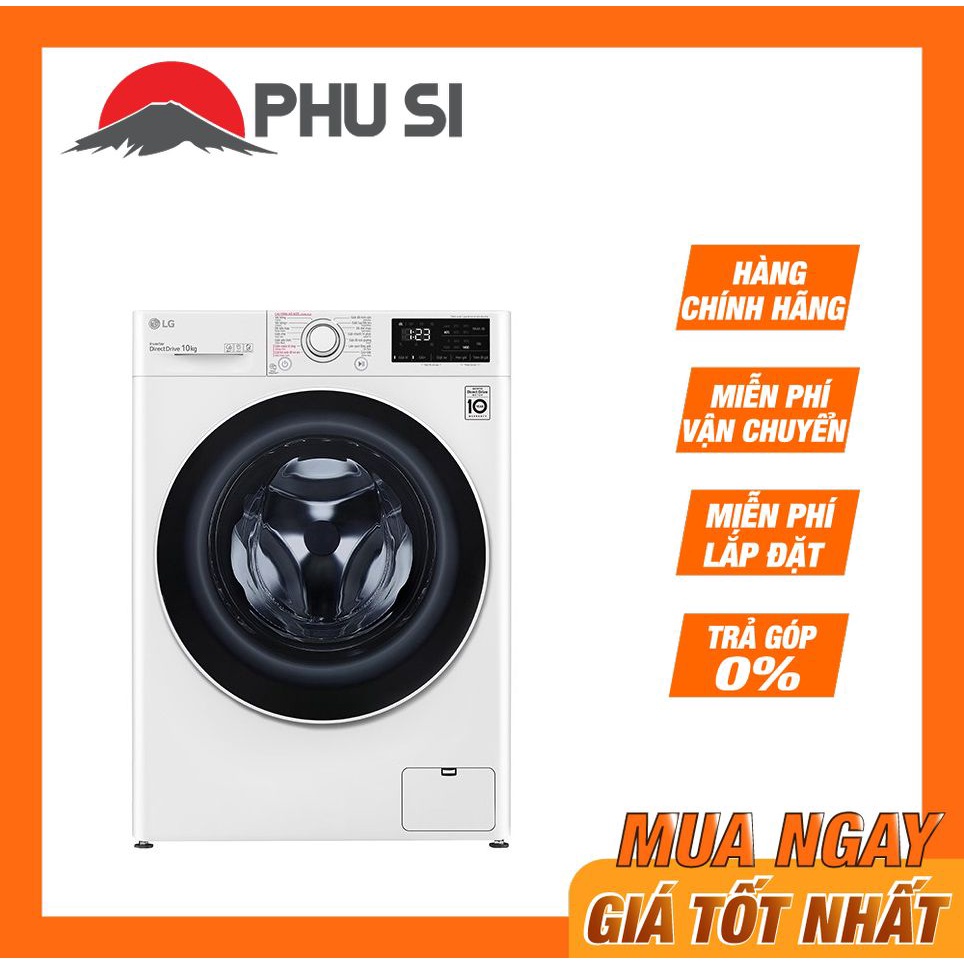 FV1410S5W - Máy giặt LG Inverter 10 kg FV1410S5W