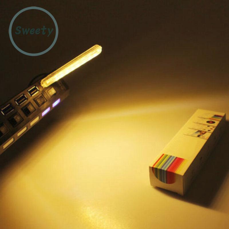 Sturdy Plug Pocket Alternative Camping Atmosphere Energy Saving Desk Table Lamp Lighting Computer Night USB LED Light