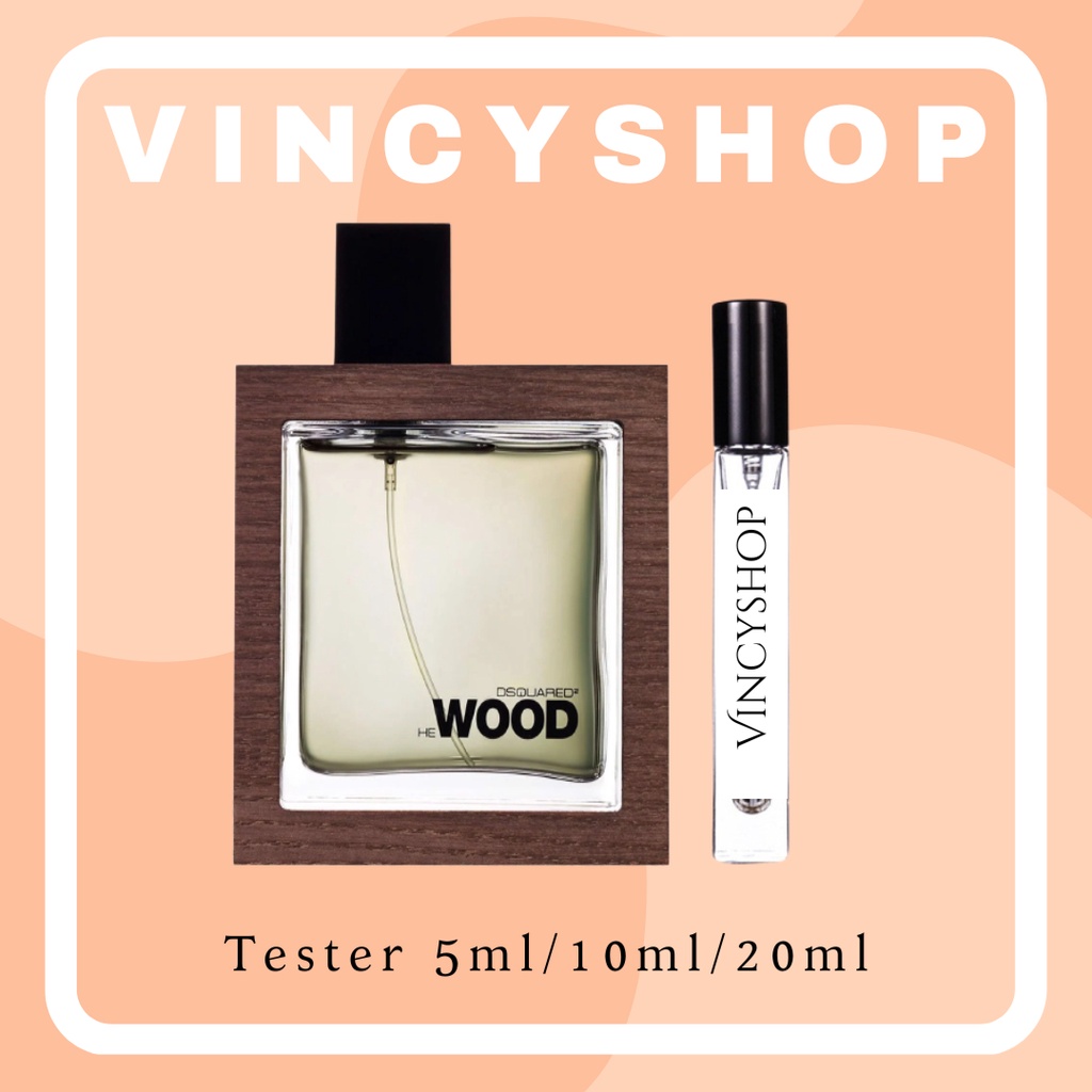 [Auth] ✅ Nước hoa dùng thử DSQUARED² He Wood Rocky Mountain Wood # 𝐕𝐢𝐧𝐜𝐲 𝐒𝐡𝐨𝐩