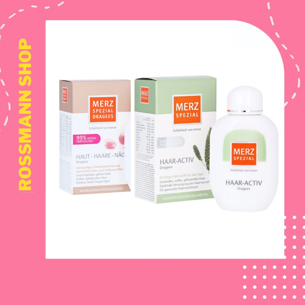 Chăm Sóc Tóc Ngăn Rụng Tóc Merz Spezial Activ 120 V