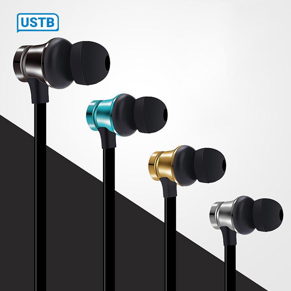 Tai nghe không dây in-ear nhét tai kèm mic Bluetooth 4.2 thể thao có nam châm Xt11 cho iphone android