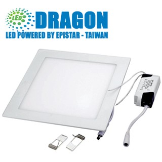 Âm trần siêu mỏng vuông 9W