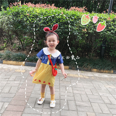 Đầm công chúa Bạch Tuyết dành cho bé gái
