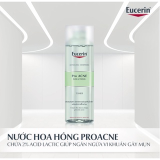 Toner Eucerin Pro Acne Solution Toner cho Da Mụn (200ml)