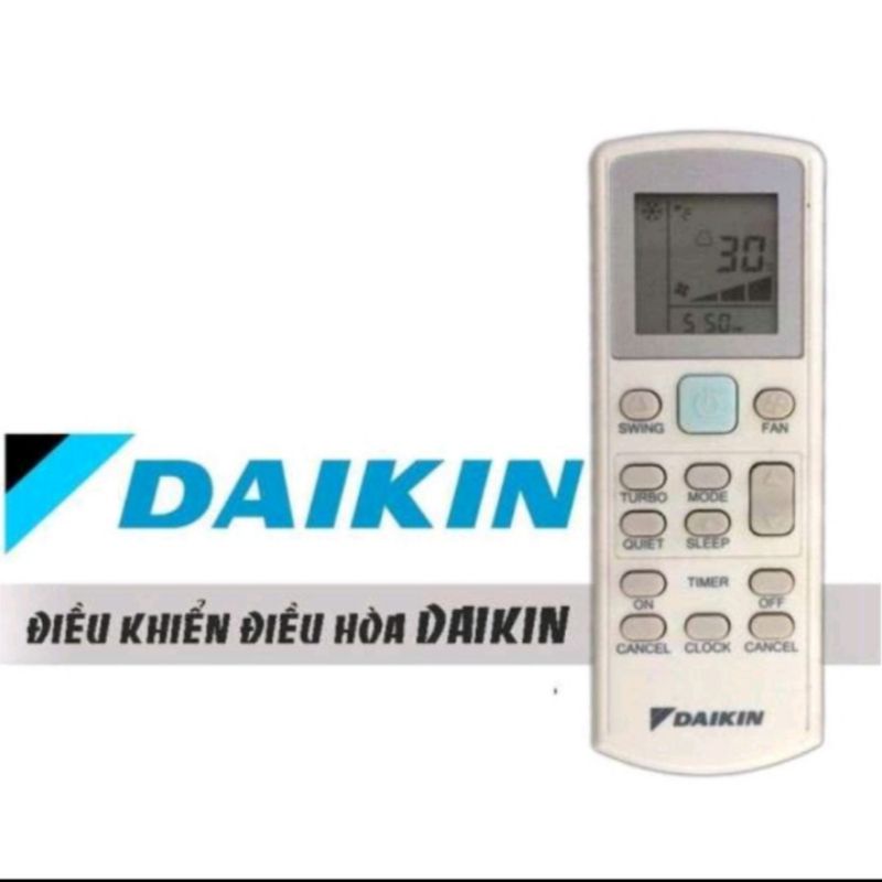 REMOTE ĐIỀU KHIỂN MÁY LẠNH ĐIỀU HOÀ DAIKIN NÚT XANH