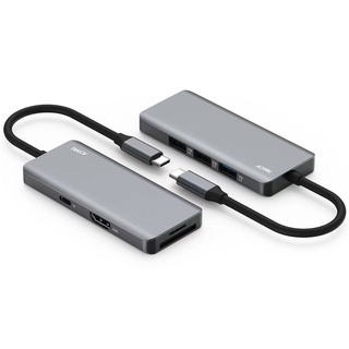 Cổng Chuyển đổi JCPAL USB - C Multiport 7IN1 - Grey