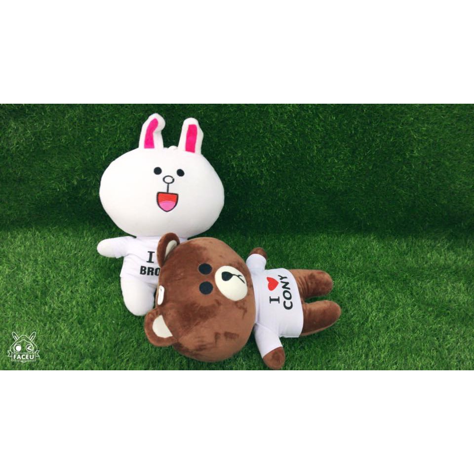 Gấu bông Brown -Cony cao cấp size 40cm