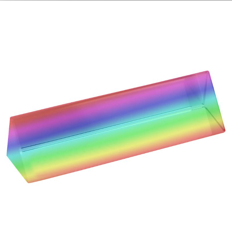 Lăng kính quang học kiểu tam giác 10cm 4 &quot;