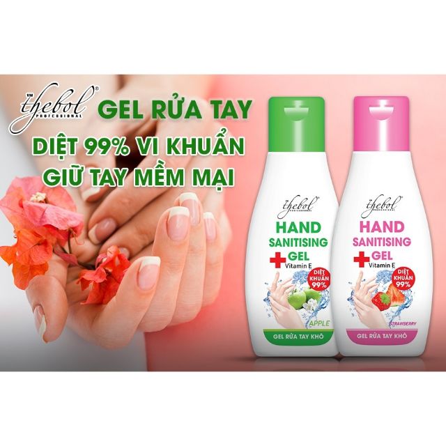 Gel rửa tay khô kháng khuẩn Thebol 100ml | BigBuy360 - bigbuy360.vn