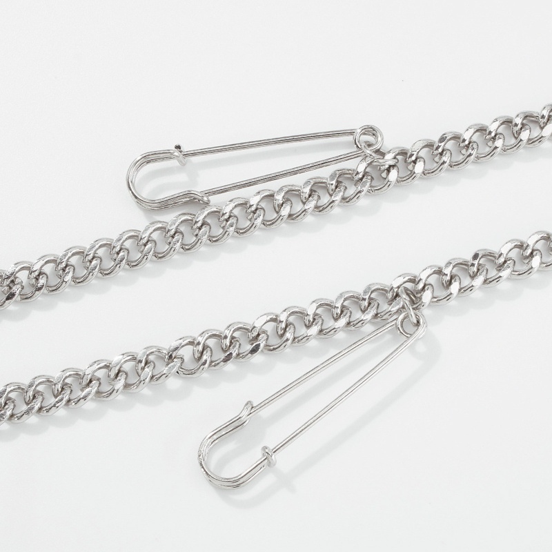 Youyo Móc Khóa Dạng Ghim Cài Nhiều Lớp Bằng Kim Loại Đường Phố Cho Nữ Pu