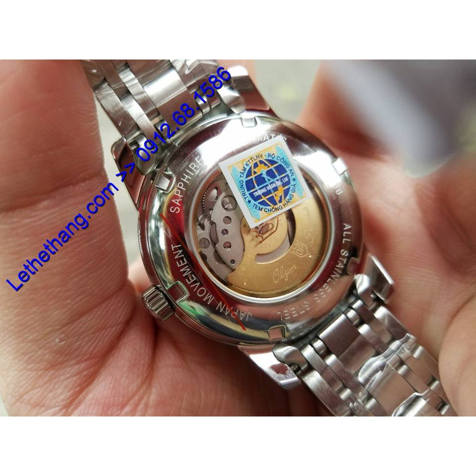 Đồng hồ nam chính hãng uy tín Olym Pianus OP990-162AMS-T