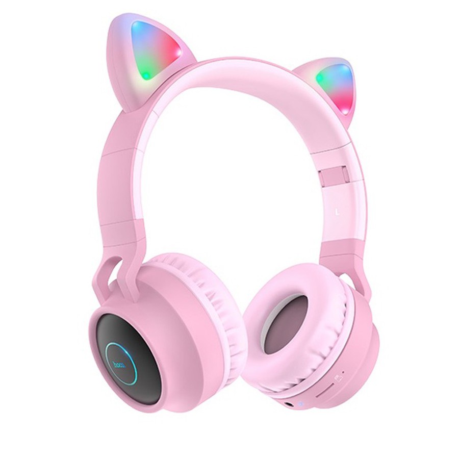 Tai nghe Mèo chụp Cat EAR Hoco W27 / CXT B39 / Borofone BO15, headphone bluetooth V5.0 &quot;chính hãng&quot; - Quà tặng dễ thương