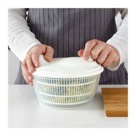 Rổ Quay Rau Quả Fitis Nora Salad Spinner ráo rau ngay tức thì, giữ được độ tươi lâu của thực phẩm [FREESHIP]]