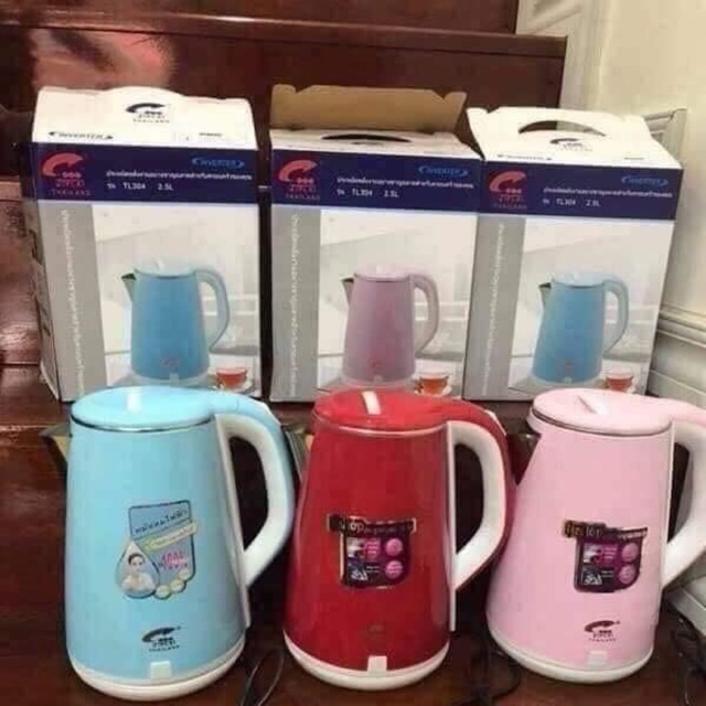 Ấm siêu tốc Jiplai Thái Lan 2 lít